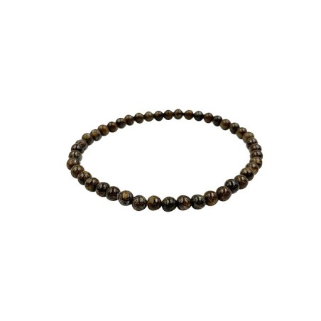 Bracelet bronzite 4mm
