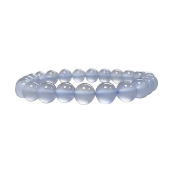 Bracelet calcedoine 4mm