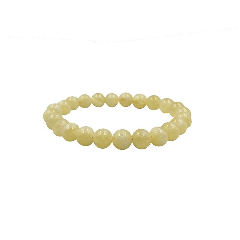 Bracelet calcite orange 8mm