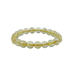 Bracelet citrine 10mm