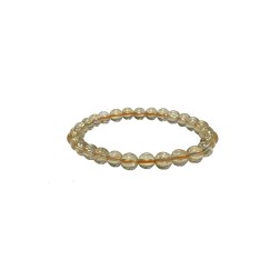 Bracelet citrine 6mm