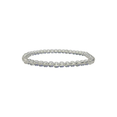 Bracelet cristal de roche 4mm