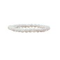 Bracelet cristal de roche craquelé 6mm