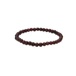 Bracelet grenat 4mm