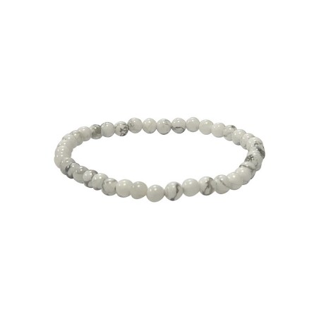 Bracelet howlite 4mm