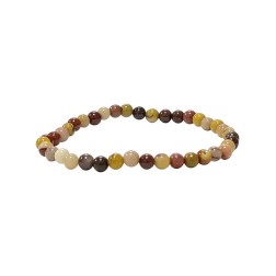 Bracelet jaspe mokaite 4mm