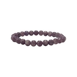 Bracelet lepidolite 6mm