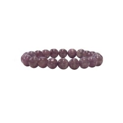 Bracelet lepidolite 8mm