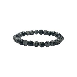 Bracelet obsidienne mouchetee 6mm