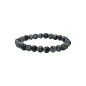 Bracelet obsidienne mouchetée 6mm