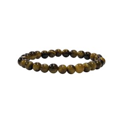 Bracelet oeil de tigre 6mm