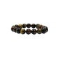 Bracelet oeil de tigre multicolore 10mm