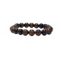Bracelet oeil de tigre rouge (taureau) 8mm