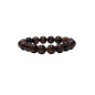 Bracelet oeil de tigre rouge (taureau) 10mm