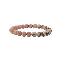 Bracelet rhodochrosite 10mm