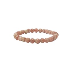 Bracelet rhodochrosite 4mm