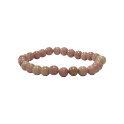 Bracelet rhodonite 4mm