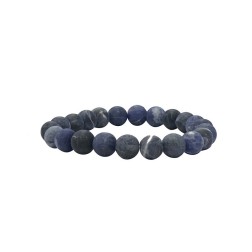 Bracelet sodalite depolie 8mm bsdd8