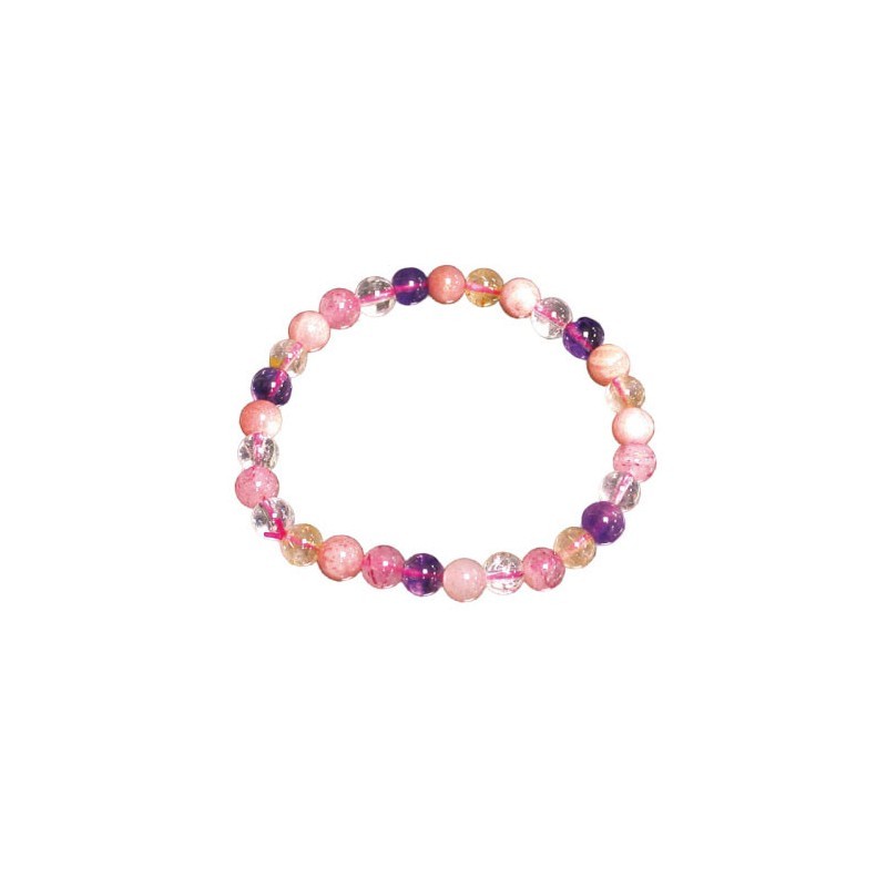 Bracelet super seven cacochynite 6mm