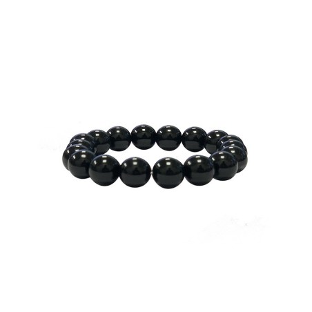 Bracelet tourmaline noire 10mm
