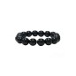 Bracelet tourmaline noire 10mm