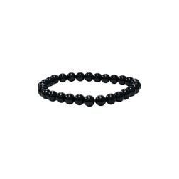 Bracelet tourmaline noire 6mm