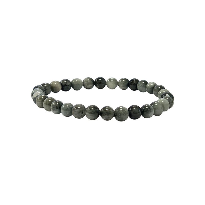 Bracelet tourmaline oeil de chat 6mm