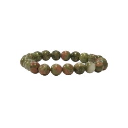 Bracelet unakite 6mm