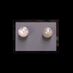 Puces d oreilles ag labradorite 6mm psi6lb