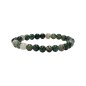 Bracelet agate mousse 6mm