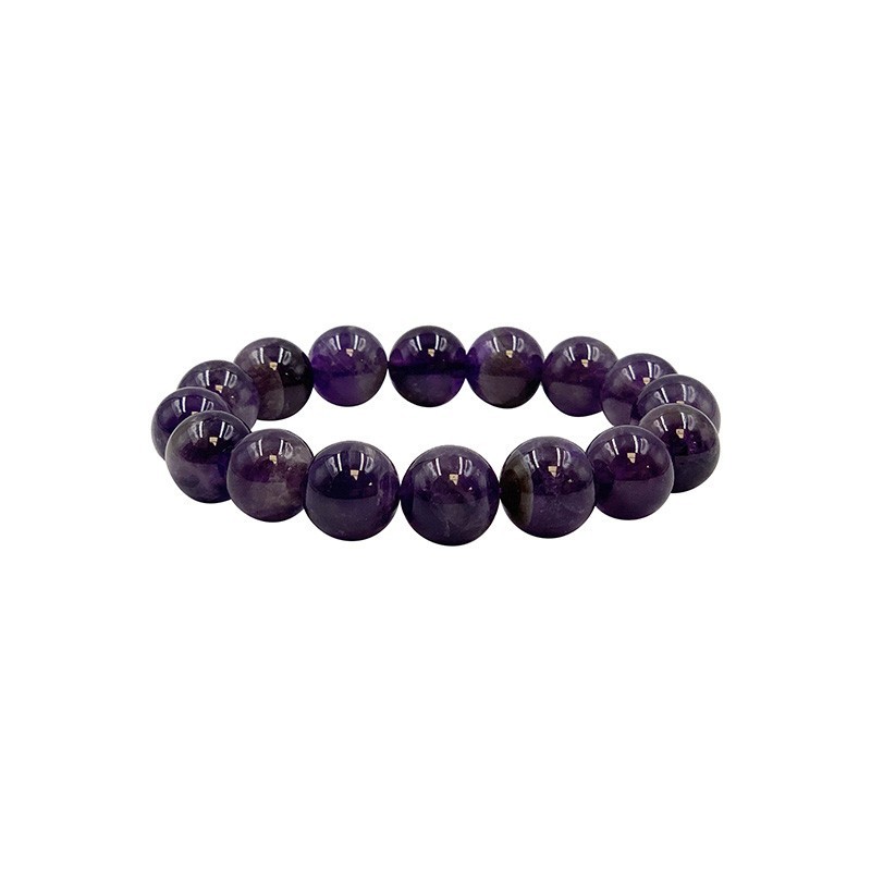 Bracelet améthyste 12mm