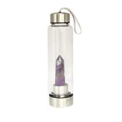 Bouteille verre 500 ml amethyste