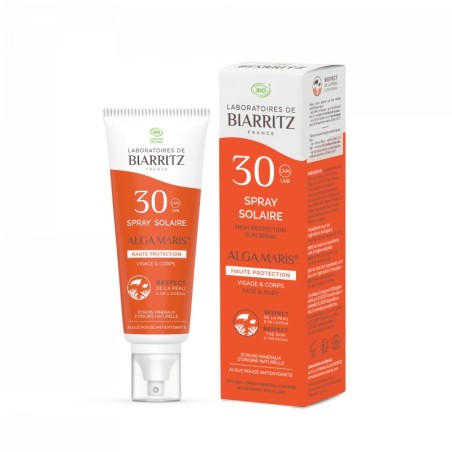 Biarritz spray solaire spf30 100ml