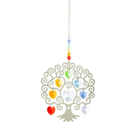 Cristal l arbre de vie 7 chakras