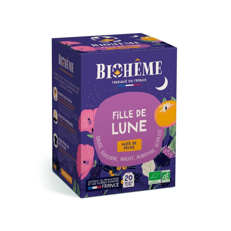 Fille de lune Bio 20 infusettes