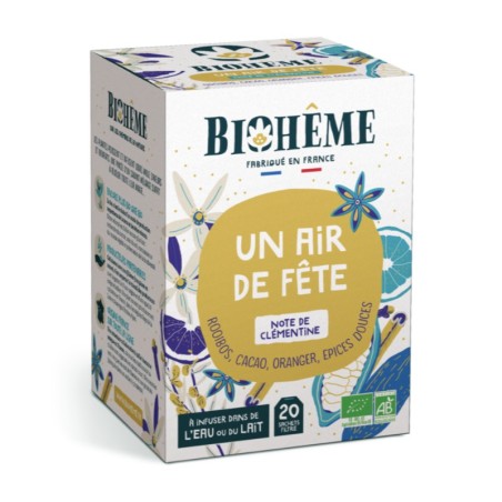 Un air de fête bio 20 infusettes