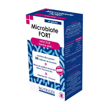 Microbiote Fort minceur 60 gélules