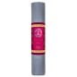 Tapis yoga pvc deluxe anthracite 183x60x0.6cm