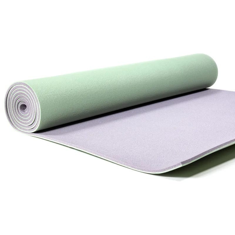 Tapis yoga pvc deluxe vert 60x183x0.6cm