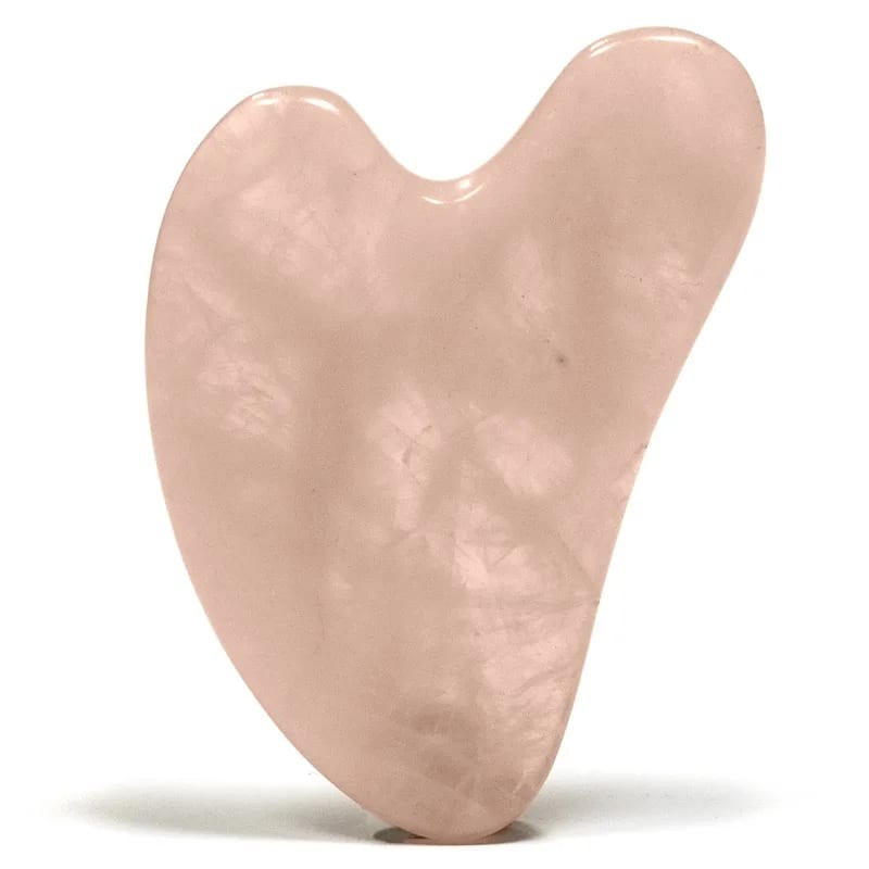 Gua sha quartz rose