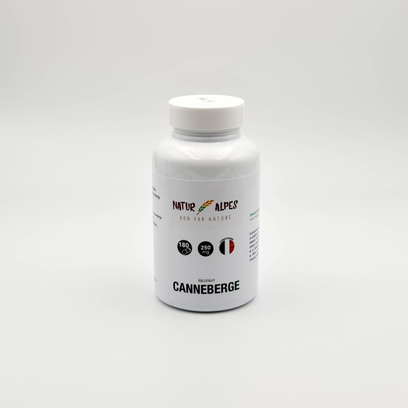 Canneberge 250mg 180 gélules