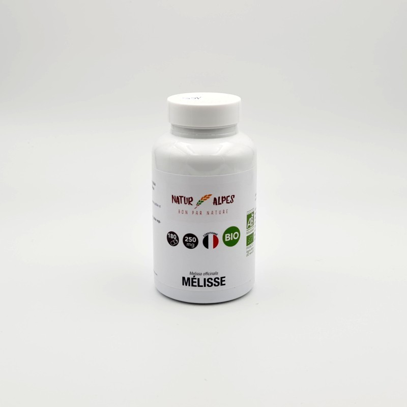 Mélisse bio 180 gélules