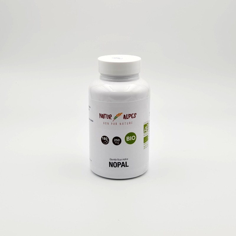 Nopal bio 250mg 180 gélules