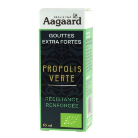 Gouttes propolis verte extra fortes bio 10ml