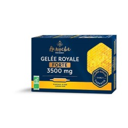 Gelée royale 3500mg bio 20 ampoules