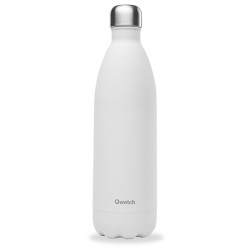 Bouteille isotherme inox matt blanc