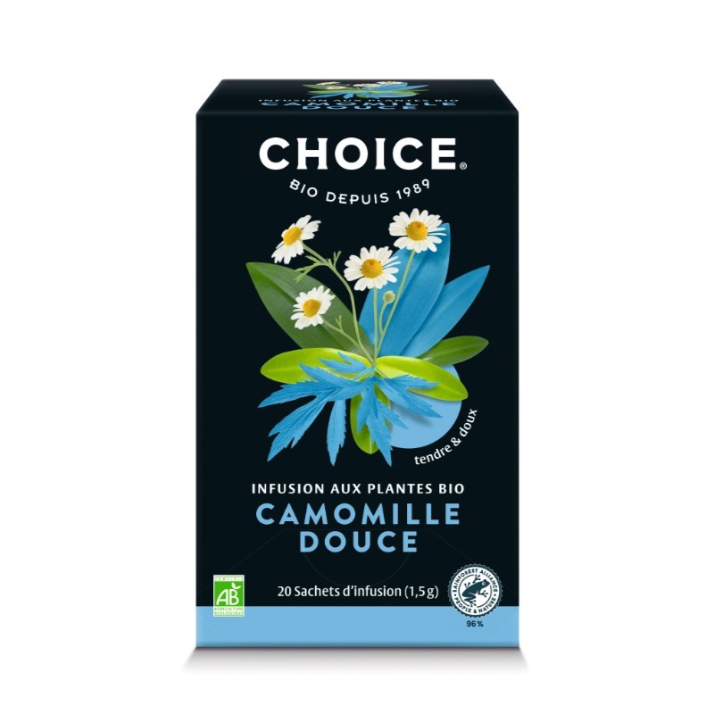 Camomille douce infusion bio 20 infusions
