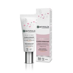 Fluide hydratant éclat de rose 40ml