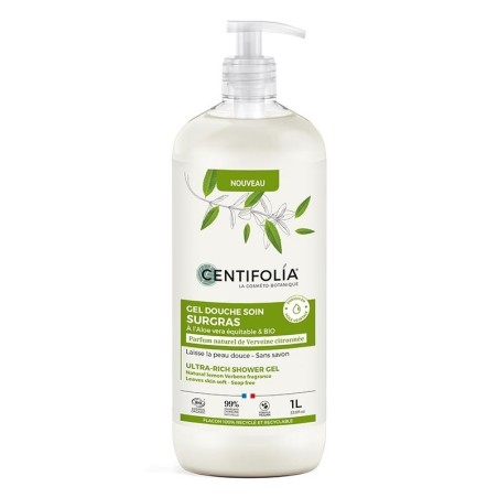 Gel douche surgras verveine citronnée 1L