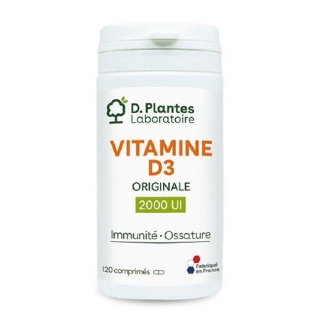 Vitamine D3 2000 UI 120 comprimés